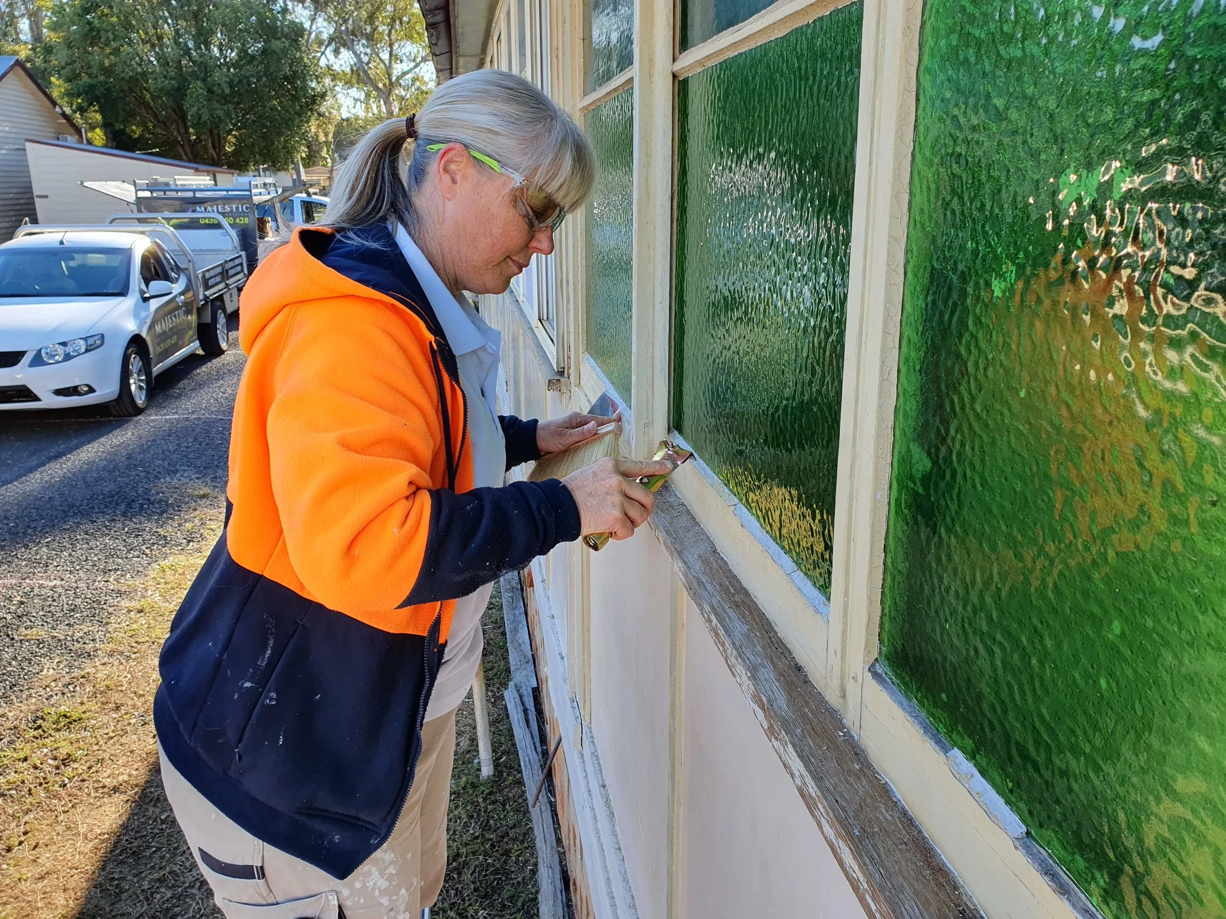Art Society Weatherboard Prep